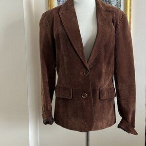 Vintage Margaret Godfrey Suede Blazer size 8